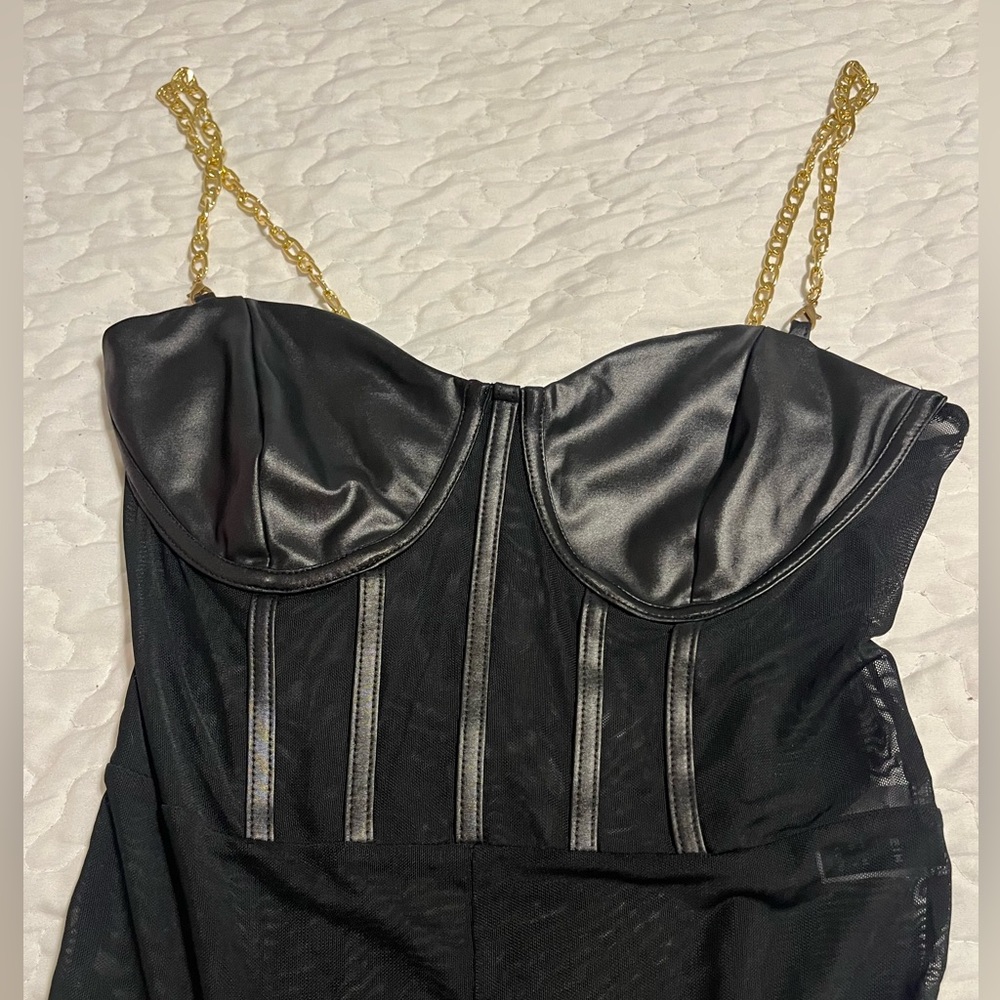 Corset style body suit